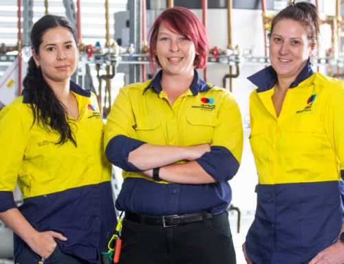 $1.2m campaign to attract women to plumbing